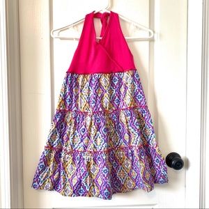 BASIC EDITIONS Girls Halter Dress—SZ. 10/12